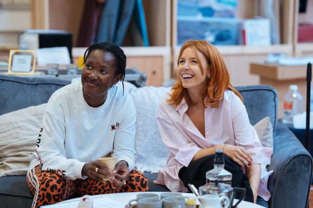 Shvorne Marks and Stacey Dooley (Helen Murray)