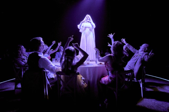 Sinead Matthews & cast in 'Till the Stars Come Down'. Credit Manuel Harlan