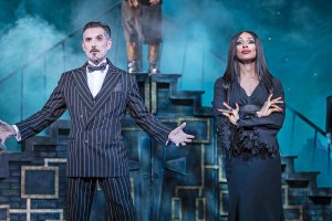 The Addams Family tour releases production photos
