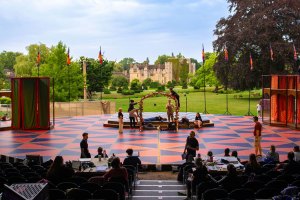 Go behind the scenes at Anne Boleyn the Musical at Hever Castle