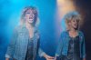Fleur East and Karis Anderson perform “We Don’t Need Another Hero (Thunderdome)” to celebrate Tina Turner tune’s 40th anniversary