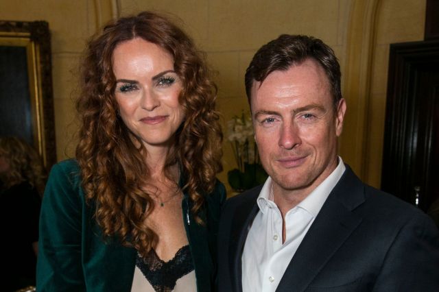 Anna Louise Plowman and Toby Stephens