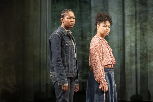 Gloria Obianyo and Amber James in As You Like It