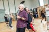 Maddie Grace Jepson and Brian Conley in rehearsals for Back to the Future the Musical in the West End – photos released