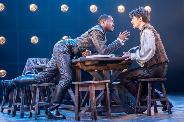 Ncuti Gatwa and Edward Bluemel in Born With Teeth