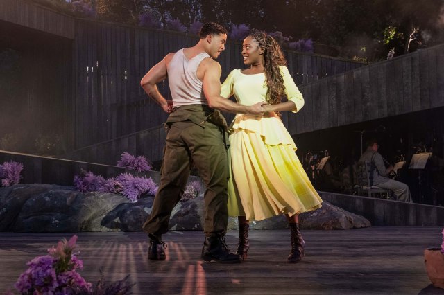 Louis Gaunt and Danielle Fiamanya in Brigadoon