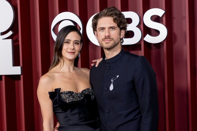 Ericka Hunter and Aaron Tveit