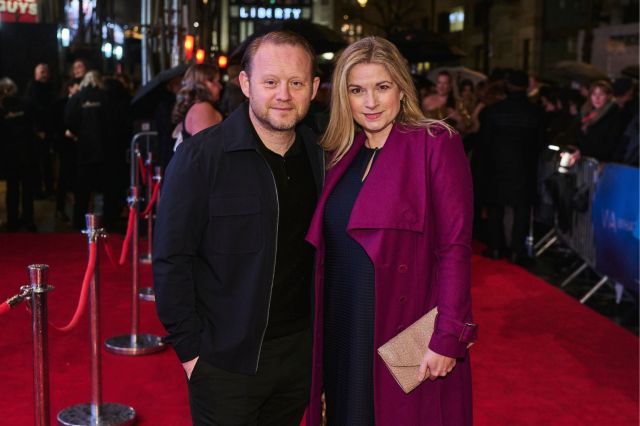 Michael Jibson and Caroline Sheen