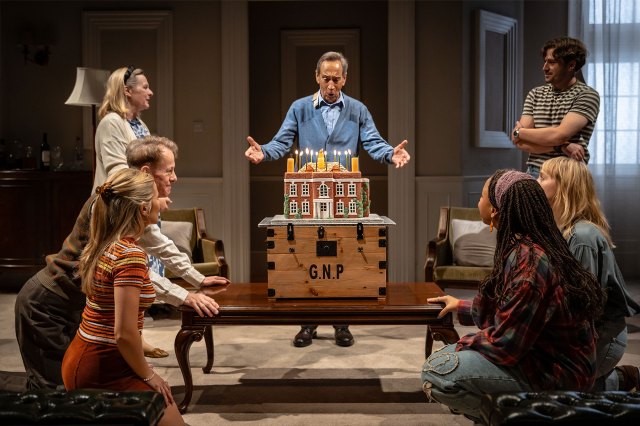 The cast of The Gathered Leaves