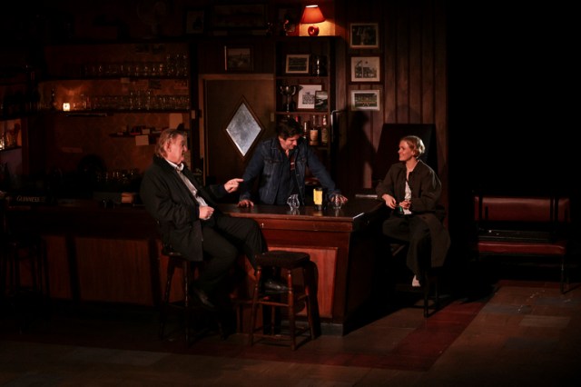 The Weir. Brendan Gleeson (Jack), Owen McDonnell (Brendan) & Kate Phillips (Valerie). C Rich Gilligan. 3J6A0018