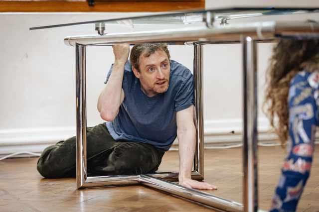 The Wanderers in rehearsals