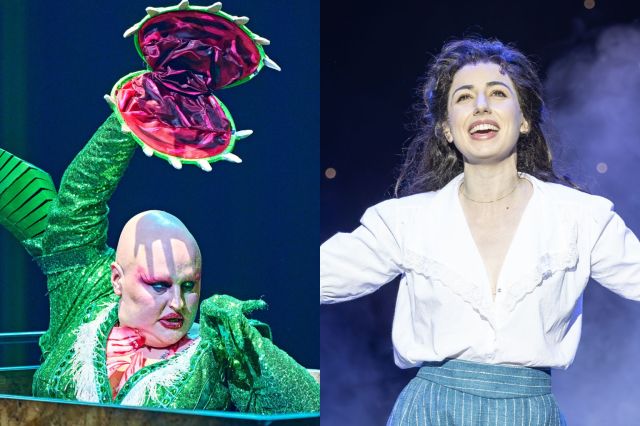 Sam Buttery in Little Shop of Horrors and Molly Lynch in My Fair Lady