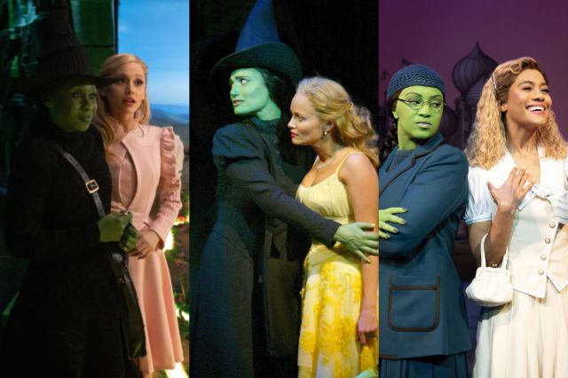 Cynthia Erivo and Ariana Grande, Idina Menzel and Kristin Chenoweth, Alexia Khadime and Lucy St. Louis Cynthia Erivo and Ariana Grande, Idina Menzel and Kristin Chenoweth, Alexia Khadime and Lucy St. Louis