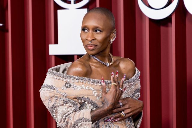 Cynthia Erivo at the Tony Awards