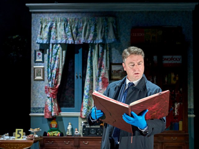 Daniel Casey (Barnaby) in The Killings at Badger's Drift, credit Manuel Harlan