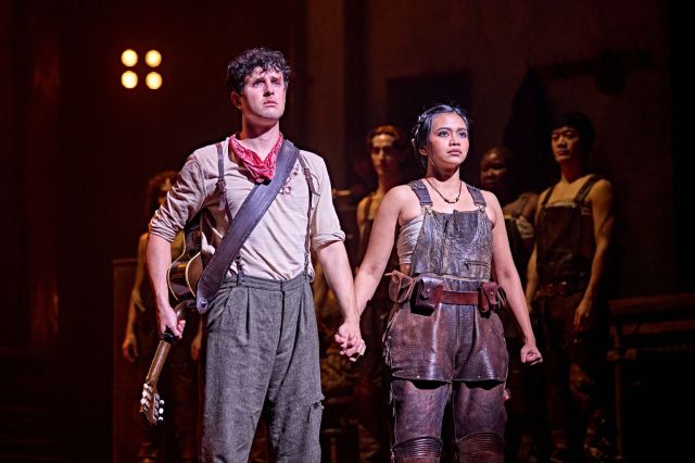 Dylan Wood and Desmonda Cathabel in Hadestown, Brinkhoff Moegenburg