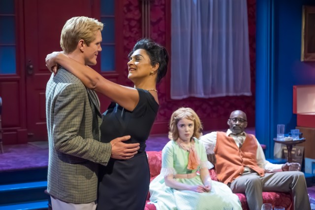 (L R) George Kemp (Nick), Cathy Tyson (Martha), Tilly Steele (Honey), Patrick Robinson (George) Photography by Marc Brenner (L R) George Kemp (Nick), Cathy Tyson (Martha), Tilly Steele (Honey), Patrick Robinson (George) Photography by Marc Brenner