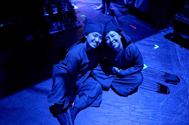 Sabrina Pui Yee Chin and Annakanako Mohri backstage at My Neighbour Totoro © Manuel Harlan