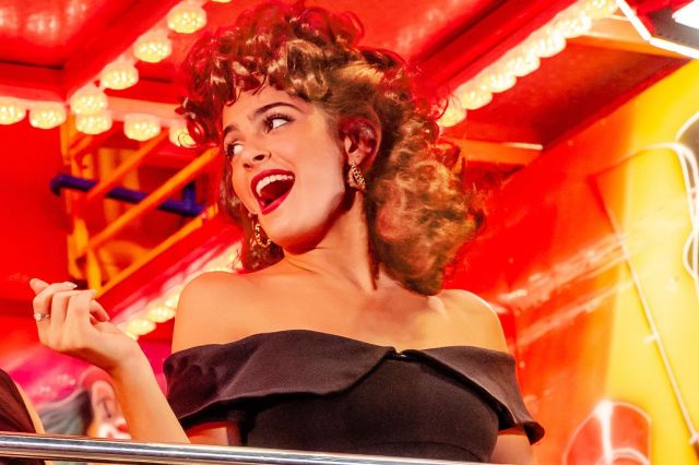 Stephanie Costi as Sandy in Grease