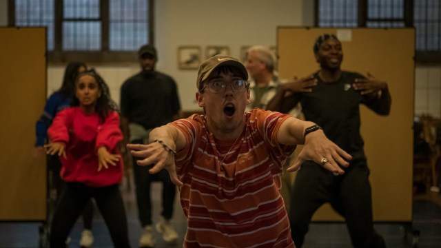 (front, centre) CURTIS PATRICK AS IGOR, credit Tom Sweeney