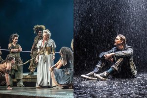 Why do we love rain on stage? And is the National Theatre’s new regime off to a strong start?