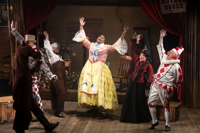 (5) Sherlock Holmes & The 12 Days of Christmas cast. Birmingham Rep. Credit Pete Le May