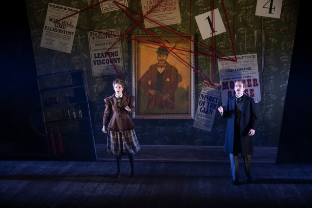 (6) Sherlock Holmes & The 12 Days of Christmas cast. Birmingham Rep. Credit Pete Le May