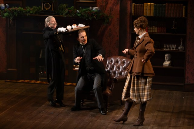 (8) Sherlock Holmes & The 12 Days of Christmas cast. Birmingham Rep. Credit Pete Le May