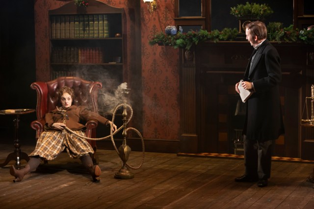 (9) Sherlock Holmes & The 12 Days of Christmas cast. Birmingham Rep. Credit Pete Le May