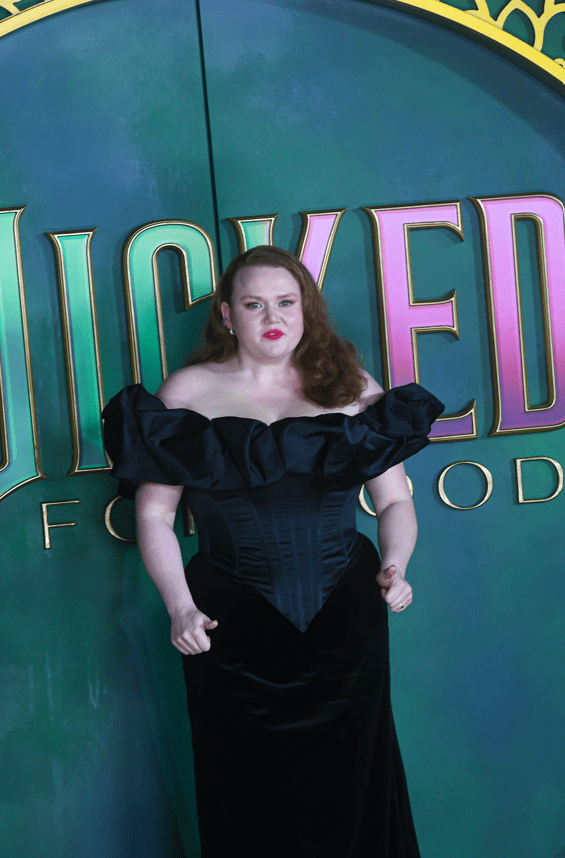 Bronwyn James at the Wicked For Good premiere