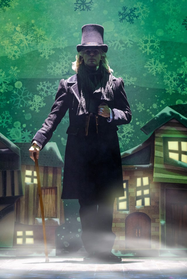 Daniel Fraser in Christmas Carol Goes Wrong