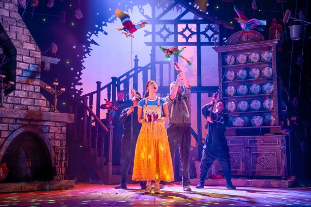 Olivia Hemmati and the cast of Cinderella A Fairytale