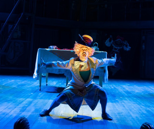 Georges Hann (Ensemble) in Ballet Shoes (2025) at the National Theatre. (c) Alastair Muir BS14663