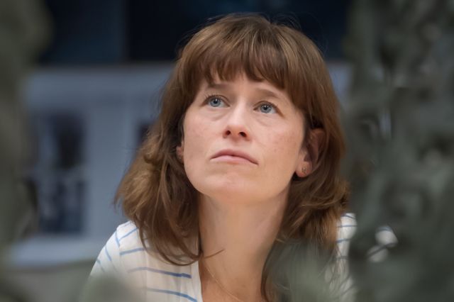 Katie Brayben in rehearsals for Into the Woods