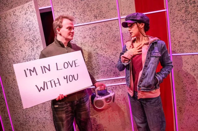 Lovers Actually 1 Joseph Beach and Holly Sumpton in Lovers Actually