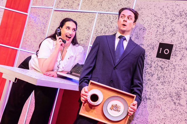 Lovers Actually 2 Martha Pothen and Ross Clifton in Lovers Actually