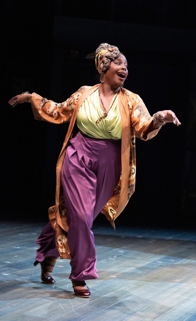 Nadine Higgin (Theo Dane) in Ballet Shoes (2025) at the National Theatre. (c) Alastair Muir BS09762