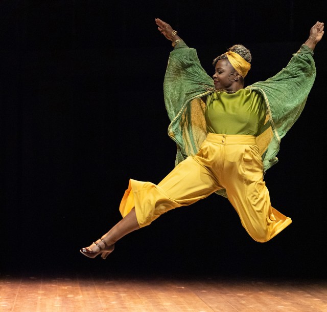 Nadine Higgin (Theo Dane) in Ballet Shoes (2025) at the National Theatre. (c) Alastair Muir BS17929