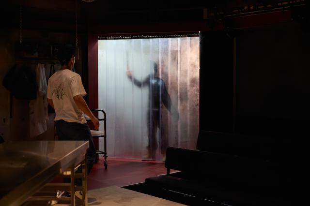 The Meat Kings! (Inc.) of Brookyn Heights at the Park Theatre. Photo by Mark Douet 3Q9A9881 A scene from The Meat Kings! (Inc.) of Brookyn Heights