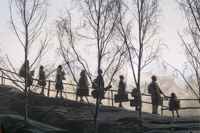 The Von Trapp family in The Sound of Music at Curve The Von Trapp family in The Sound of Music at Curve