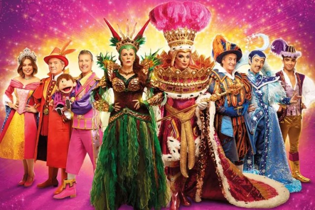 The cast of Sleeping Beauty in costume