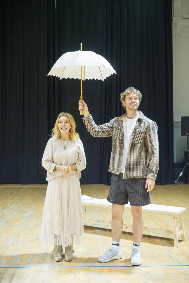 WOMAN IN MIND. Rehearsals. Sheridan Smith and Chris Jenks. Photo by Marc Brenner (2)