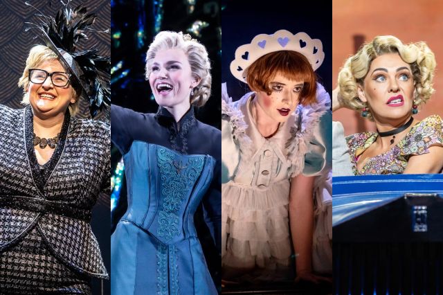 Amy Booth Steel in Paddington The Musical, Samantha Barks in Frozen, Jessie Buckley in Cabaret, Rachel Tucker in The Great Gatsby