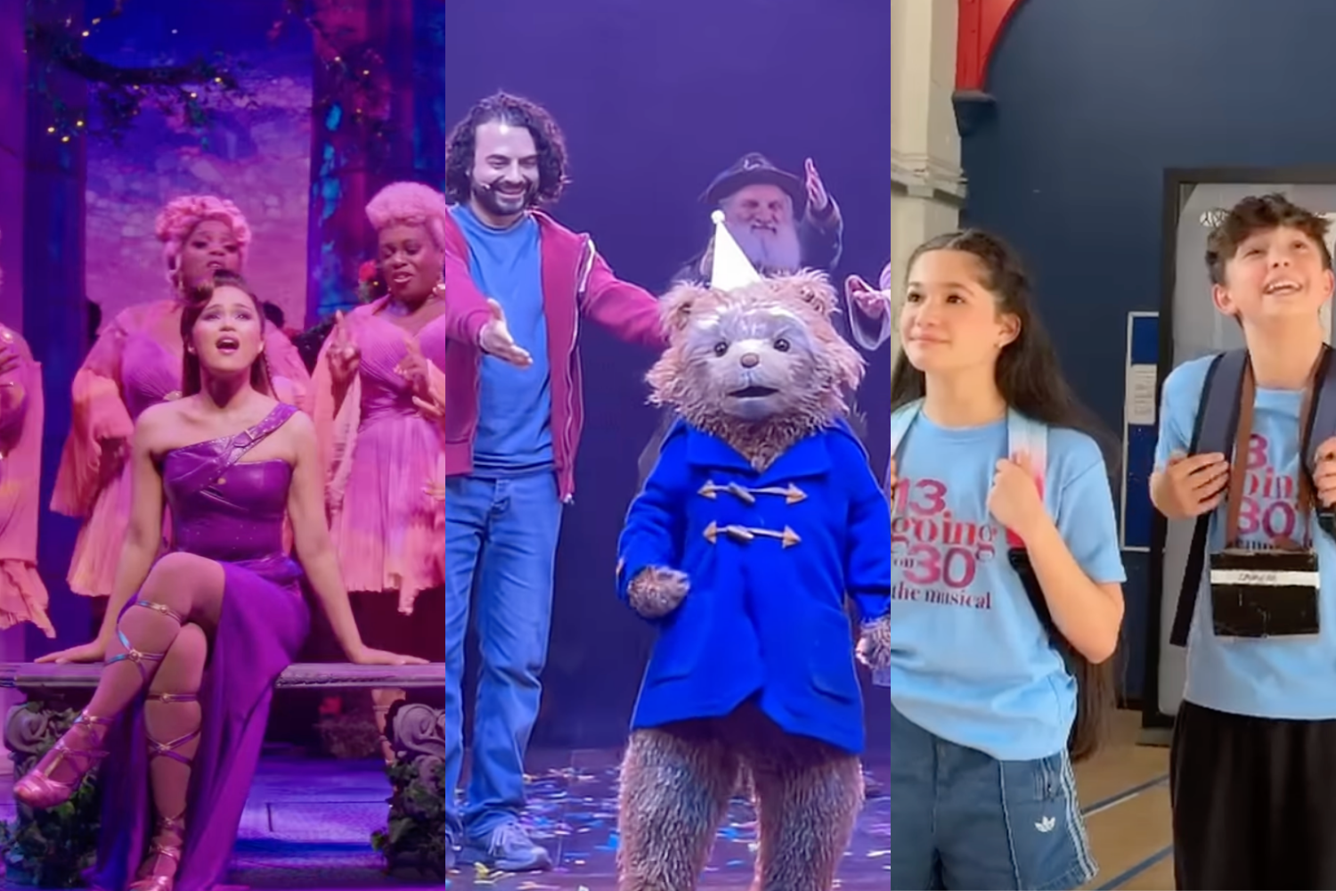 Mae Ann Jorolan and The Muses (Brianna Ogunbawo, Candace Furbert, Malinda Parris, Sharlene Hector, Robyn Rose-Li), ames Hameed (Paddington Off-stage Performer and Remote Puppeteer) and Arti Shah (Paddington On-stage Performer) and Ameliia Minto and George Hamblin