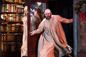 Christmas Carol Goes Wrong review – an Eber-knees-up in the West End