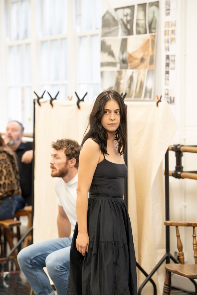HIGH NOON. Rehearsals. Rosa Salazar. Photo Johan Persson (2) HIGH NOON. Rehearsals. Rosa Salazar. Photo Johan Persson (2)