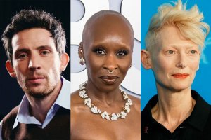 Josh O'Connor, Cynthia Erivo and Tilda Swinton
