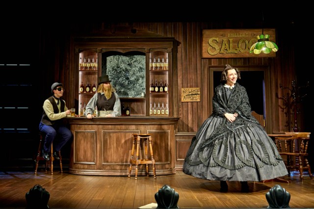 OH, MARY! Oliver Stockley, Kate O'Donnell and Mason Alexander Park (Mark Todd Lincoln). Photo by Manuel Harlan