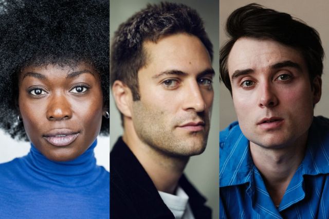 Tanisha Spring, Arty Froushan and Oli Higginson