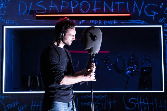 George Blagden in A Ghost in Your Ear